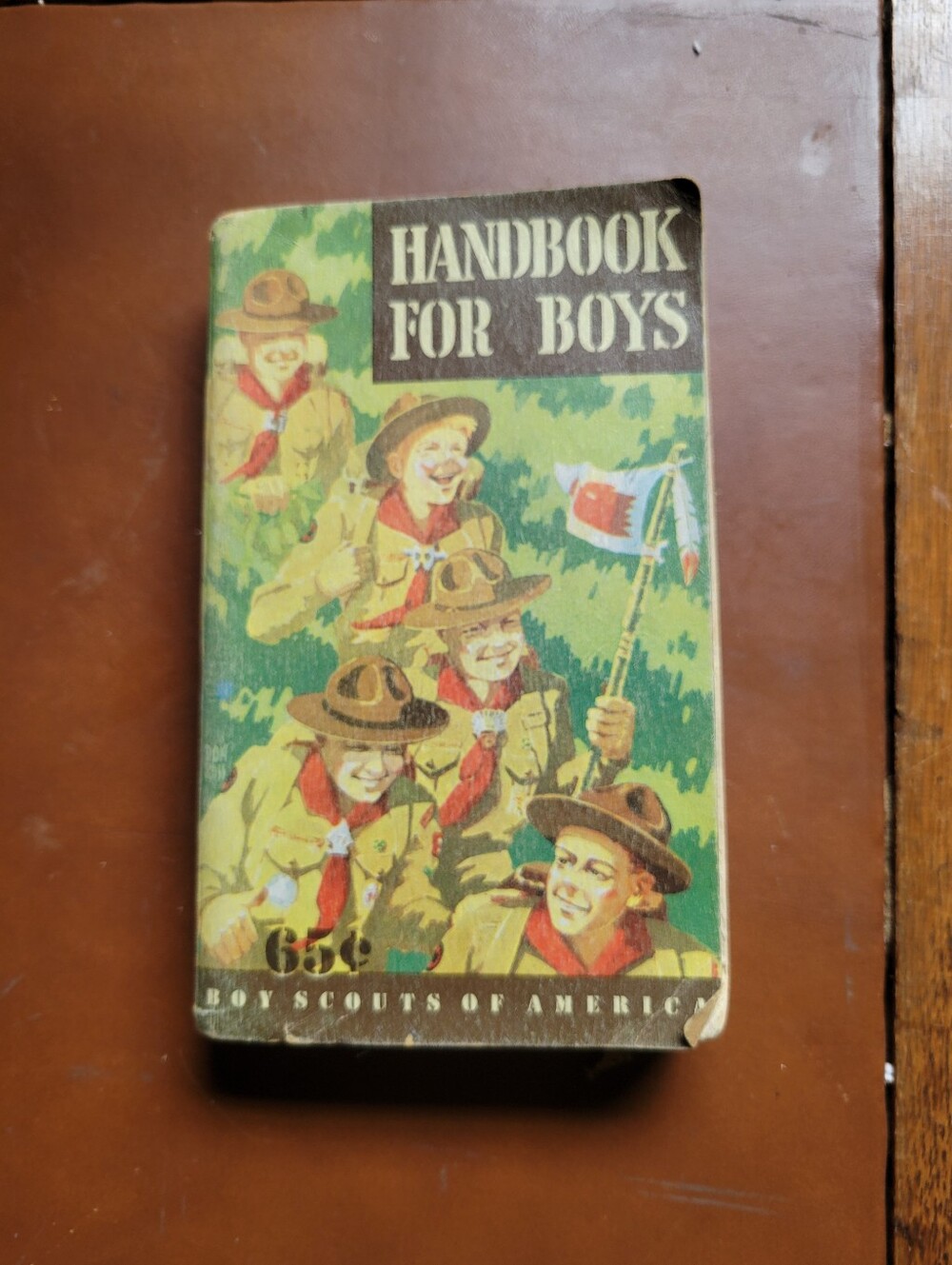 Vintage Boy Scouts of America HANDBOOK FOR BOYS 1948 5th Edition 1st Print